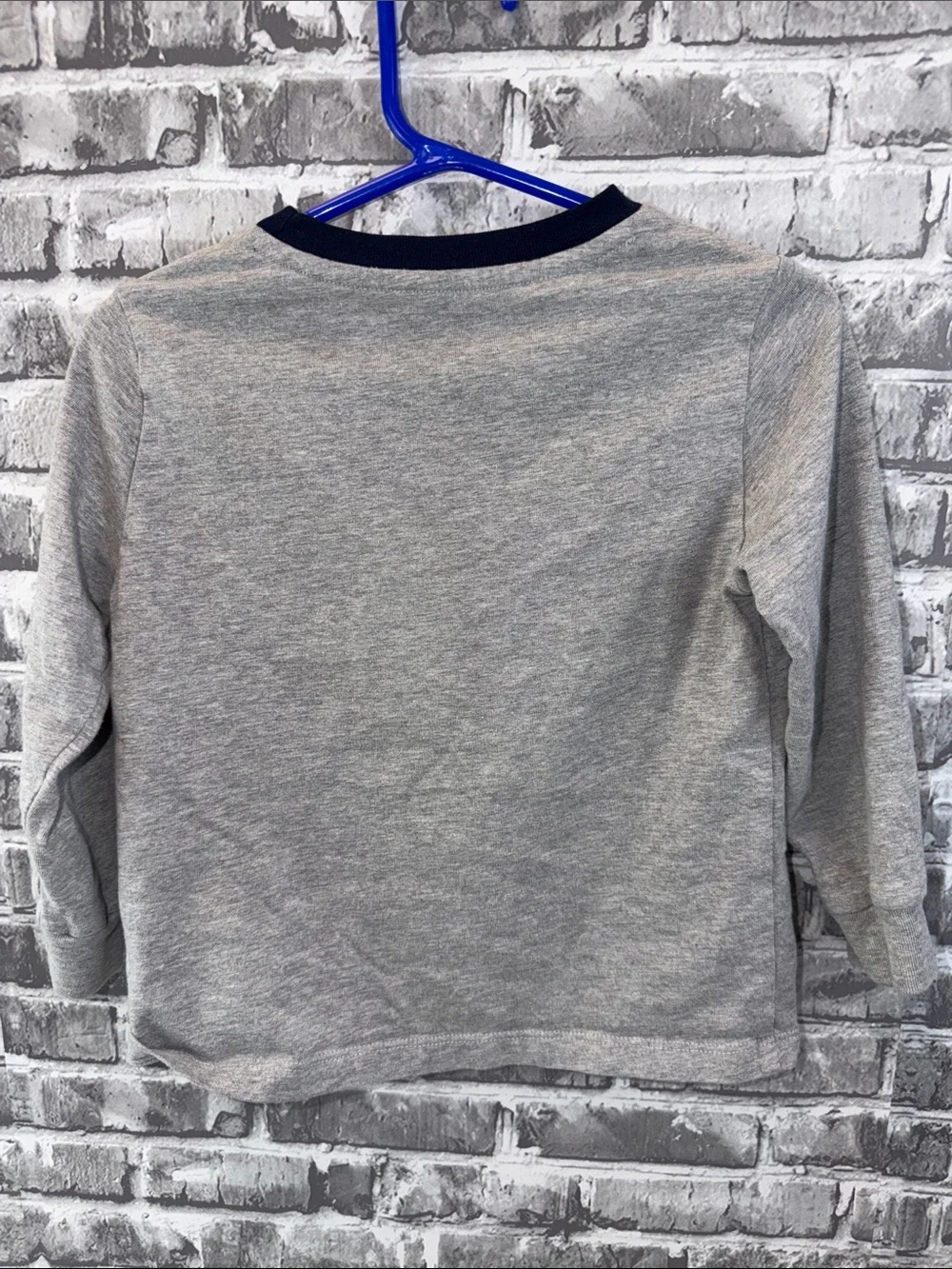 Baby boy's Polo by Ralph Lauren Gray Crewneck‎ Kids t-shirt